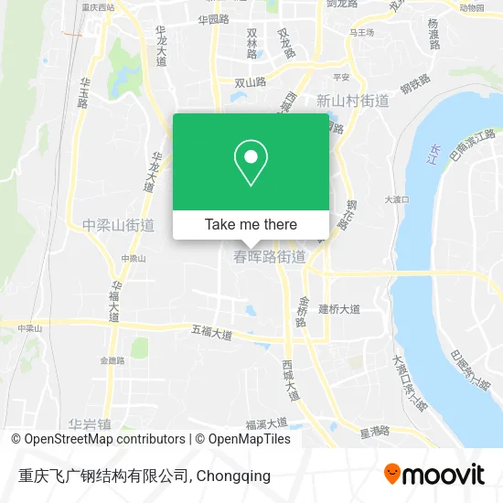 重庆飞广钢结构有限公司 map
