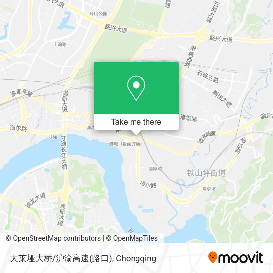 大莱垭大桥/沪渝高速(路口) map