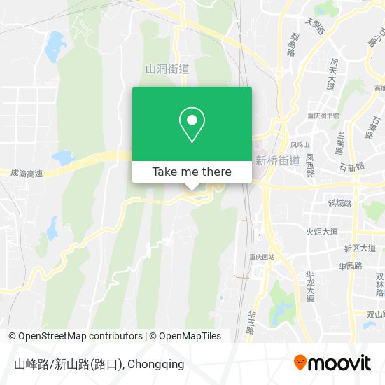 山峰路/新山路(路口) map