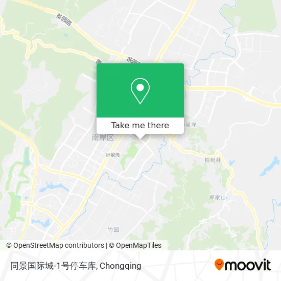 同景国际城-1号停车库 map