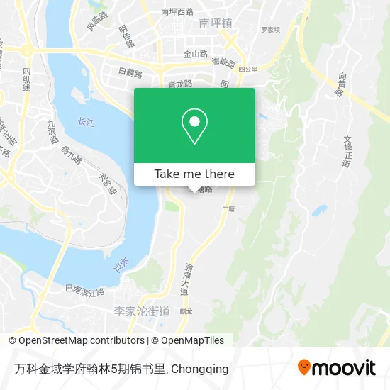 万科金域学府翰林5期锦书里 map