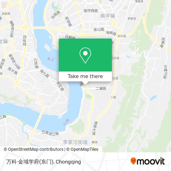万科·金域学府(东门) map