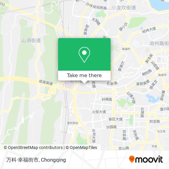 万科·幸福街市 map