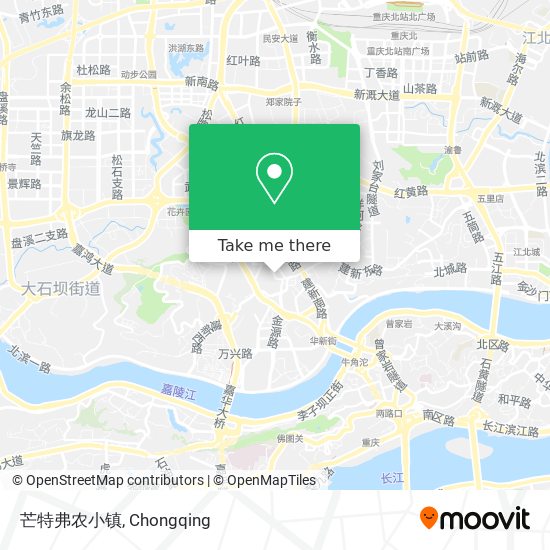 芒特弗农小镇 map