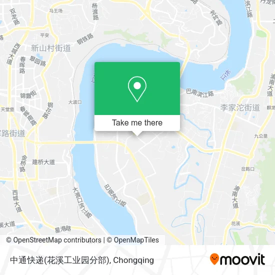 中通快递(花溪工业园分部) map