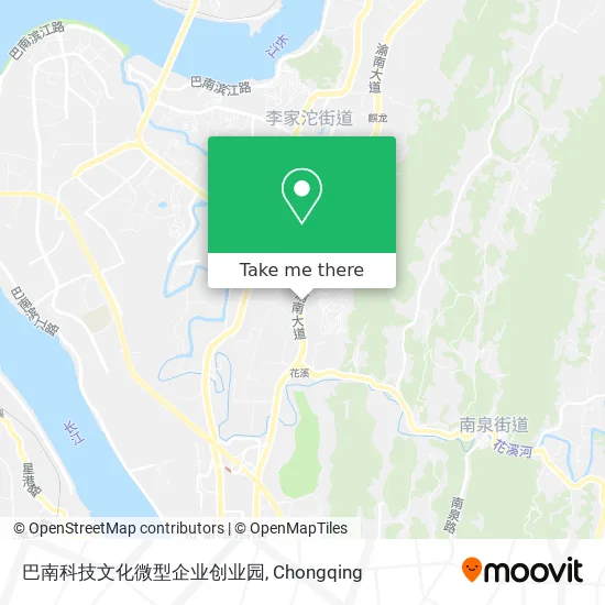 巴南科技文化微型企业创业园 map
