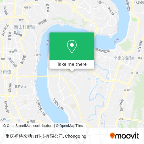 重庆福特来动力科技有限公司 map