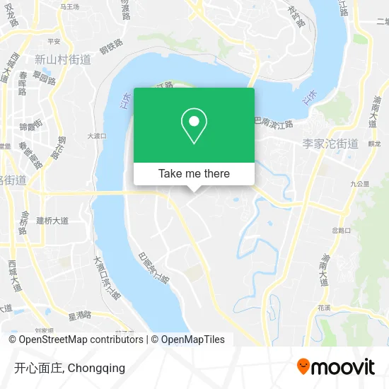 开心面庄 map