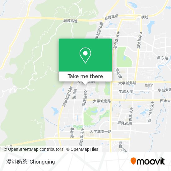漫港奶茶 map