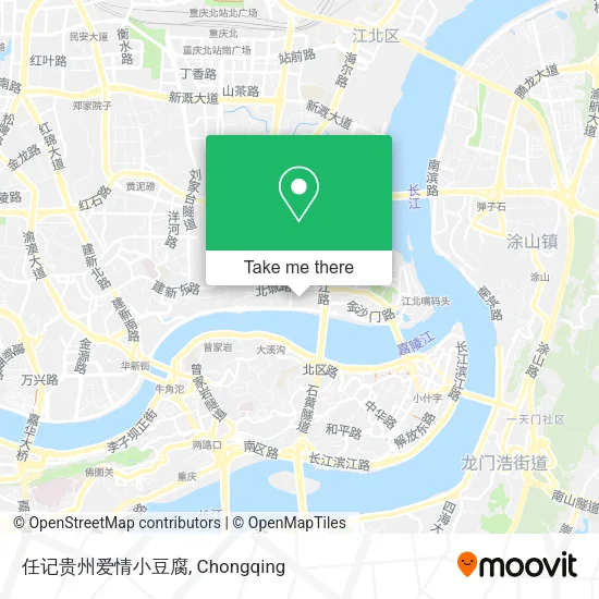 任记贵州爱情小豆腐 map