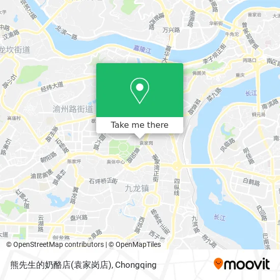 熊先生的奶酪店(袁家岗店) map