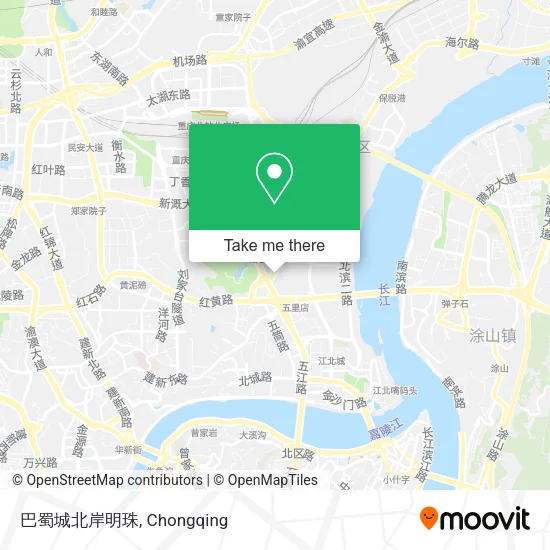 巴蜀城北岸明珠 map