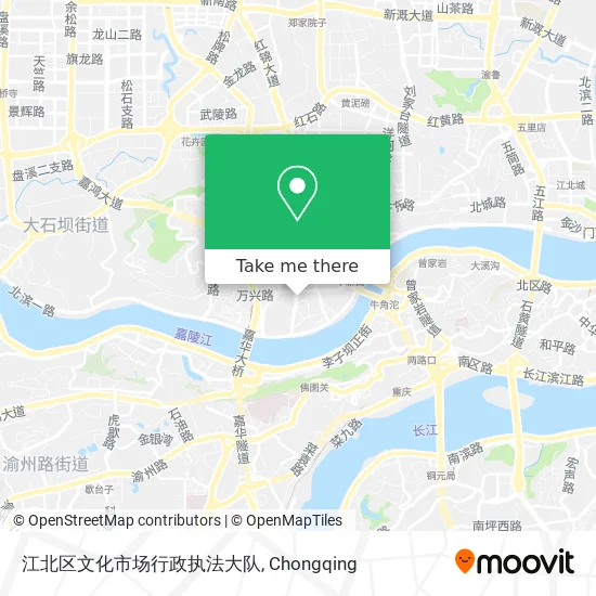 江北区文化市场行政执法大队 map