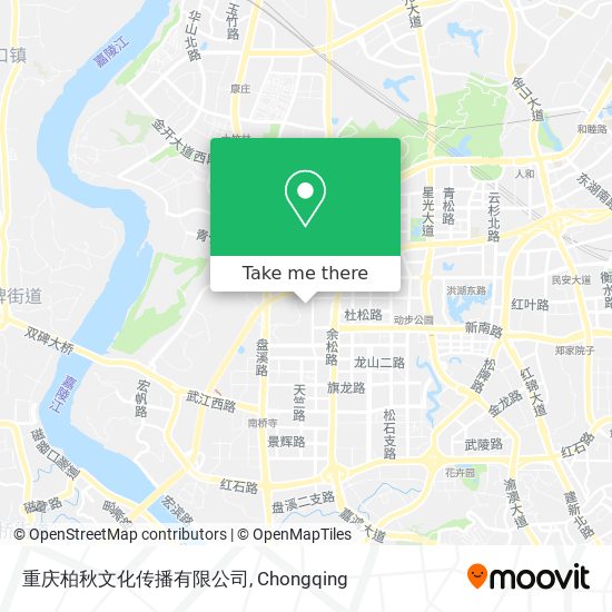 重庆柏秋文化传播有限公司 map