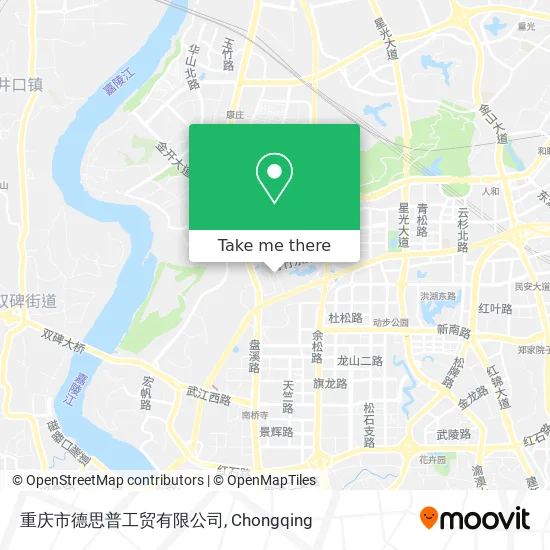 重庆市德思普工贸有限公司 map