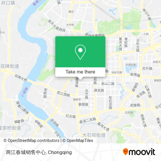 两江春城销售中心 map