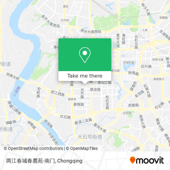 两江春城春麓苑-南门 map