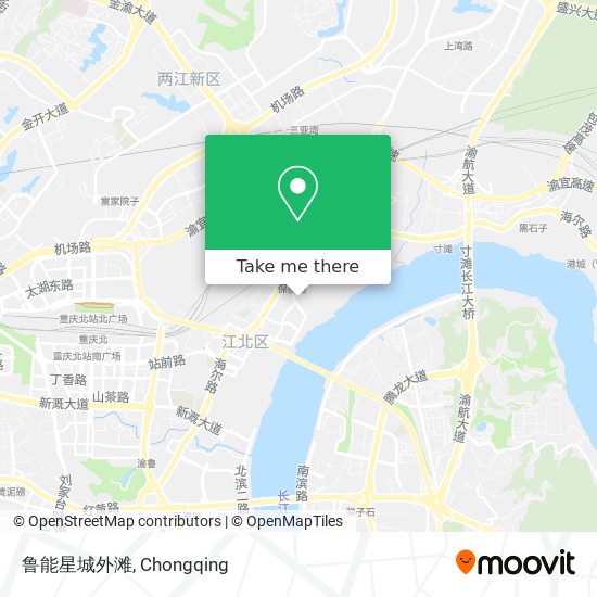 鲁能星城外滩 map
