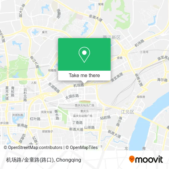 机场路/金童路(路口) map