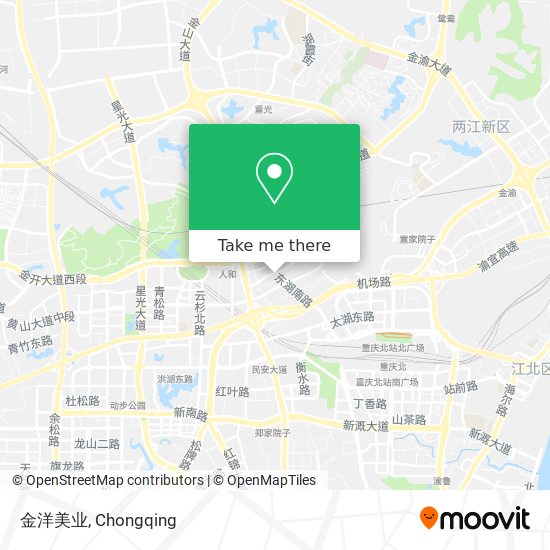 金洋美业 map