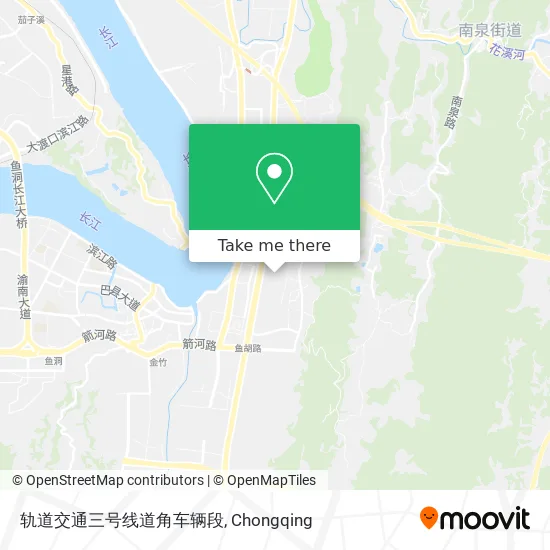 轨道交通三号线道角车辆段 map