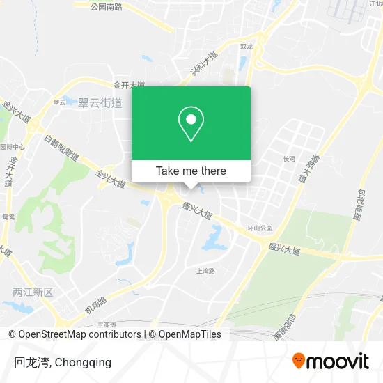回龙湾 map