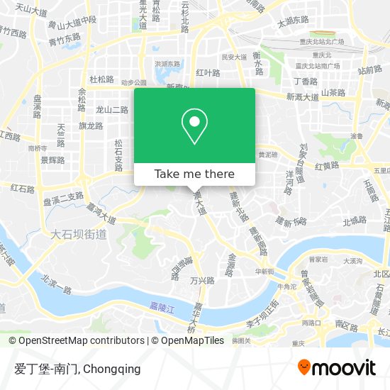 爱丁堡-南门 map