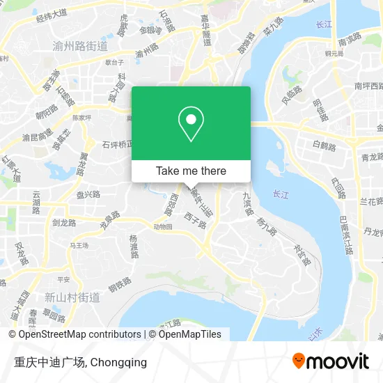 重庆中迪广场 map