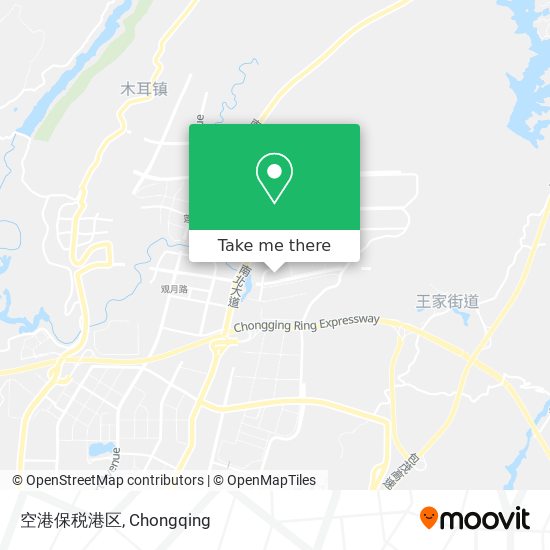空港保税港区 map
