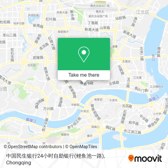 中国民生银行24小时自助银行(鲤鱼池一路) map
