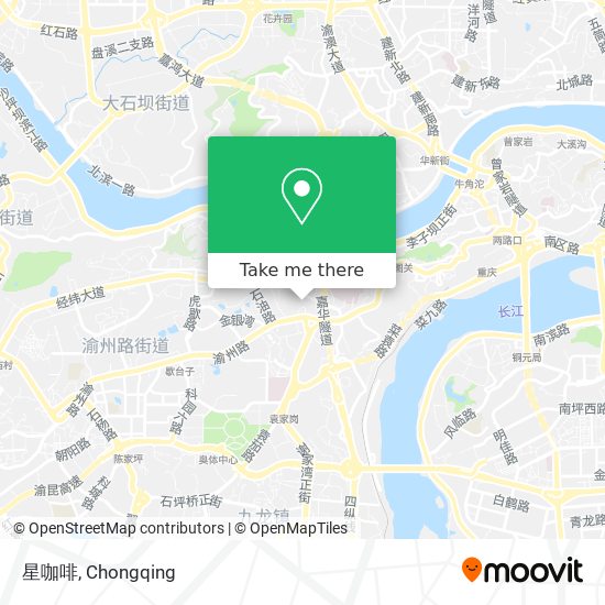 星咖啡 map