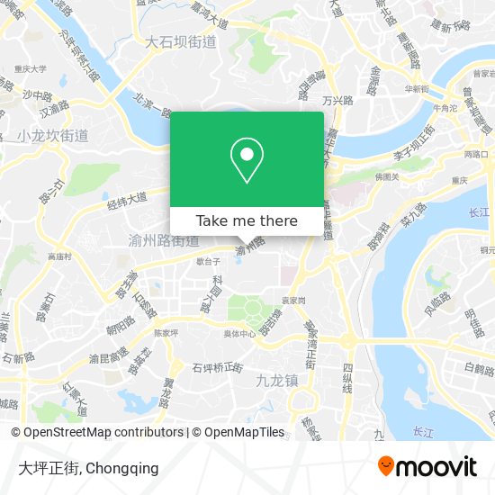 大坪正街 map