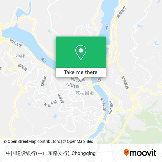 中国建设银行(中山东路支行) map