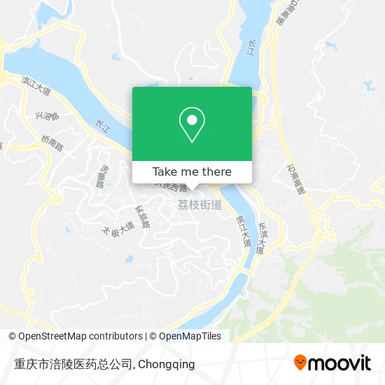 重庆市涪陵医药总公司 map