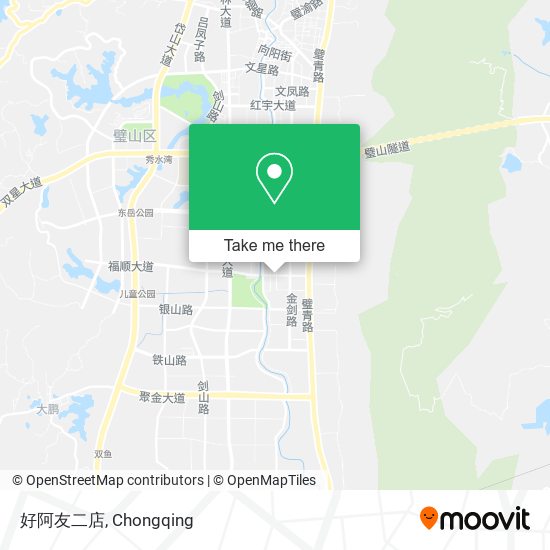 好阿友二店 map
