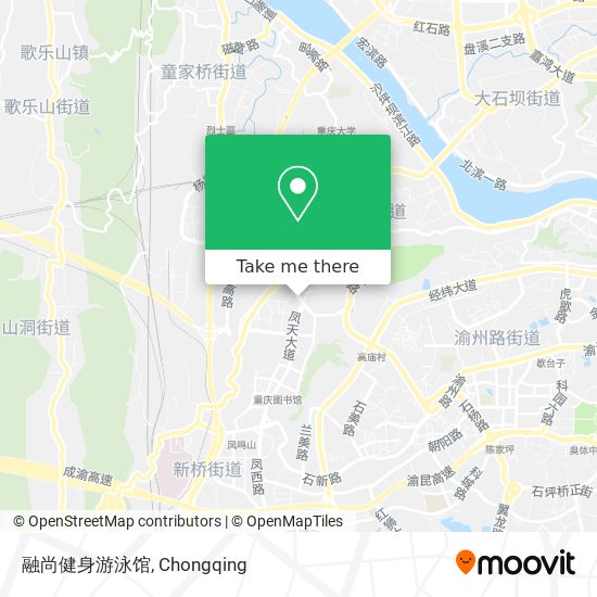 融尚健身游泳馆 map