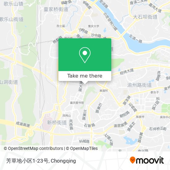芳草地小区1-23号 map