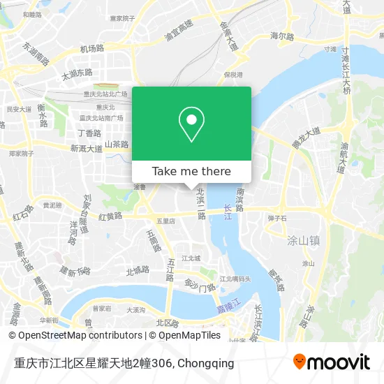 重庆市江北区星耀天地2幢306 map