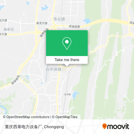 重庆西泰电力设备厂 map