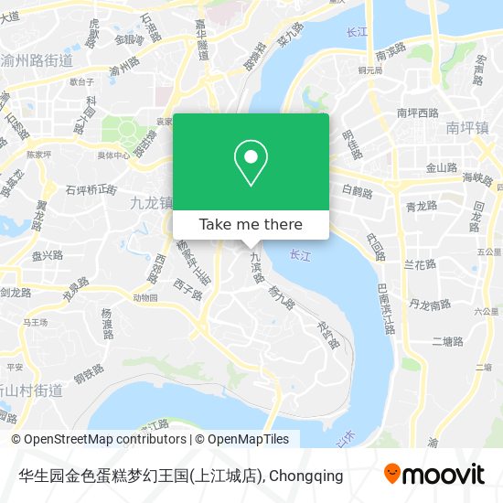 华生园金色蛋糕梦幻王国(上江城店) map