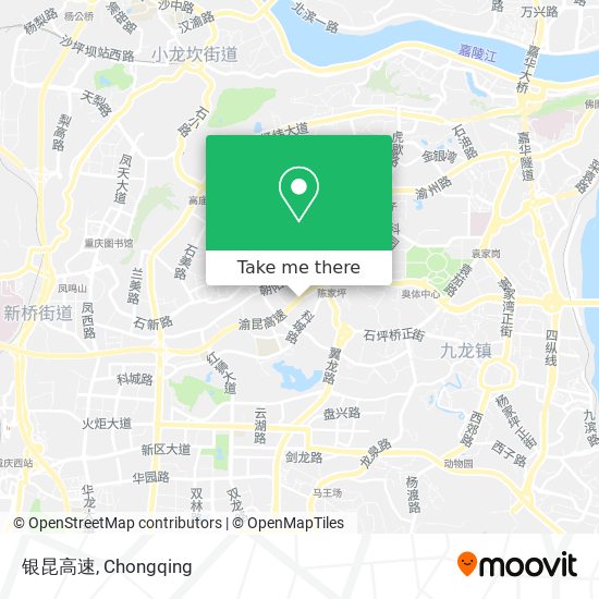 银昆高速 map