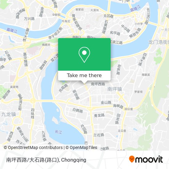 南坪西路/大石路(路口) map