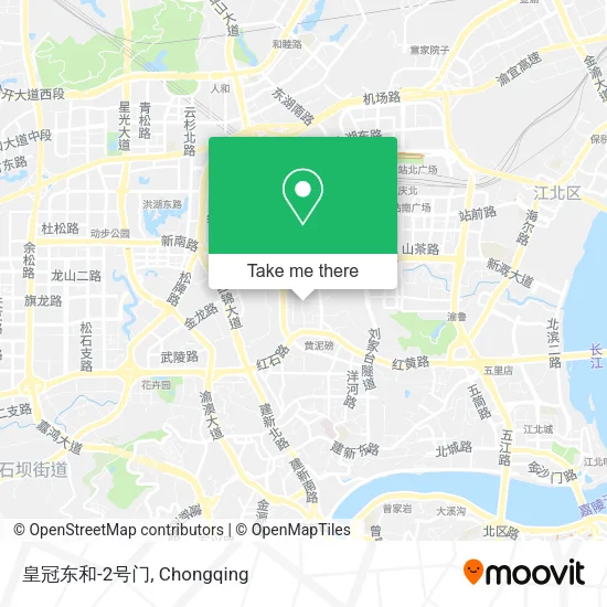 皇冠东和-2号门 map