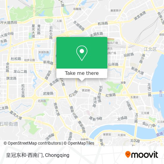 皇冠东和-西南门 map