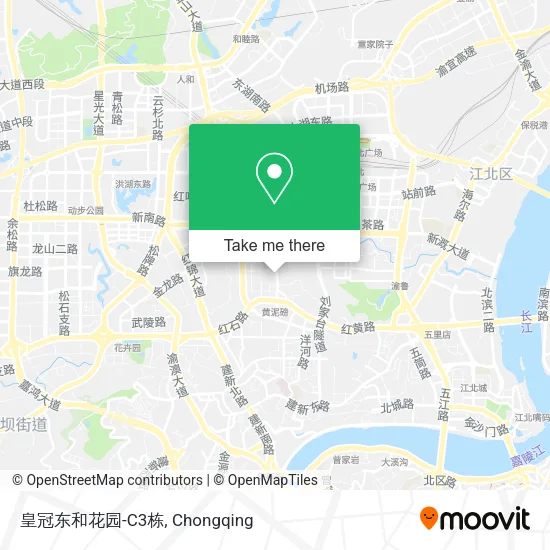 皇冠东和花园-C3栋 map