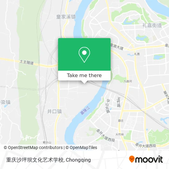 重庆沙坪坝文化艺术学校 map