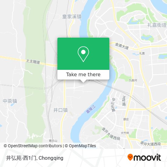 井弘苑-西1门 map