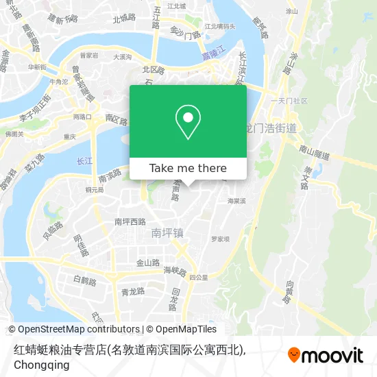 红蜻蜓粮油专营店(名敦道南滨国际公寓西北) map