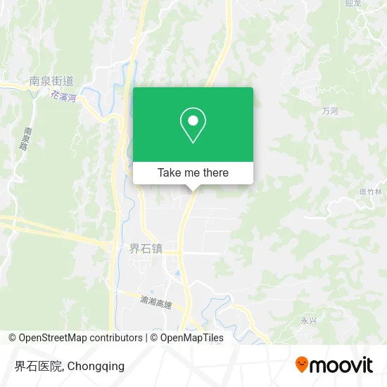 界石医院 map