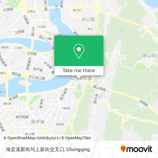 海棠溪新街与上新街交叉口 map